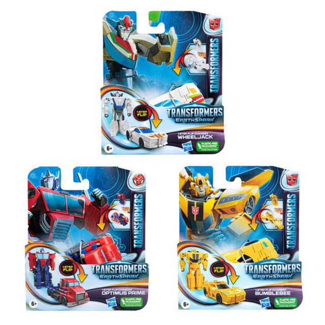 Hasbro Transformers Earthspark 1-Step Flip Changer - Assorted-5010994183530-LR-349232-1-LR eShop