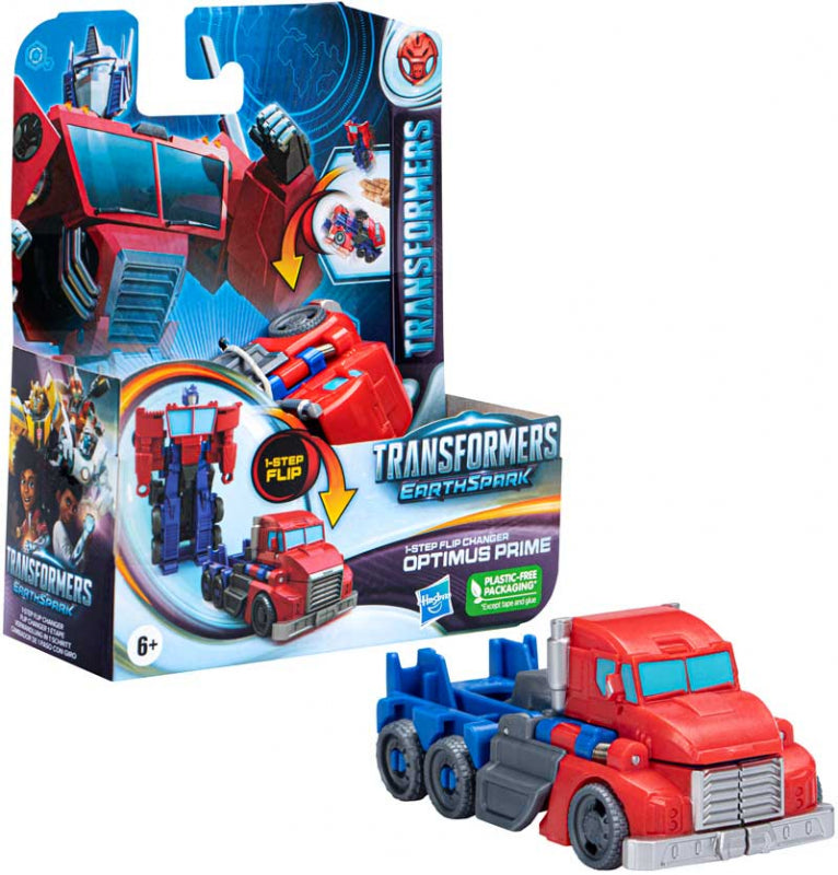 Hasbro Transformers Earthspark 1-Step Flip Changer - Assorted-5010994183530-LR-349232-3-LR eShop