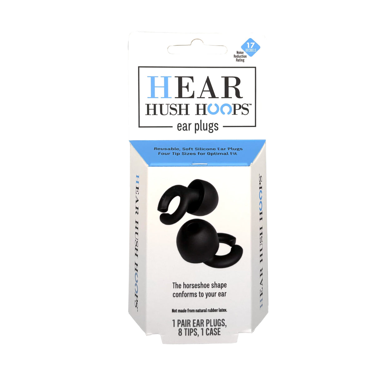 HEAR Hush Hoops Ear Plug - Black-850066680223-LR-359269-1-LR eShop