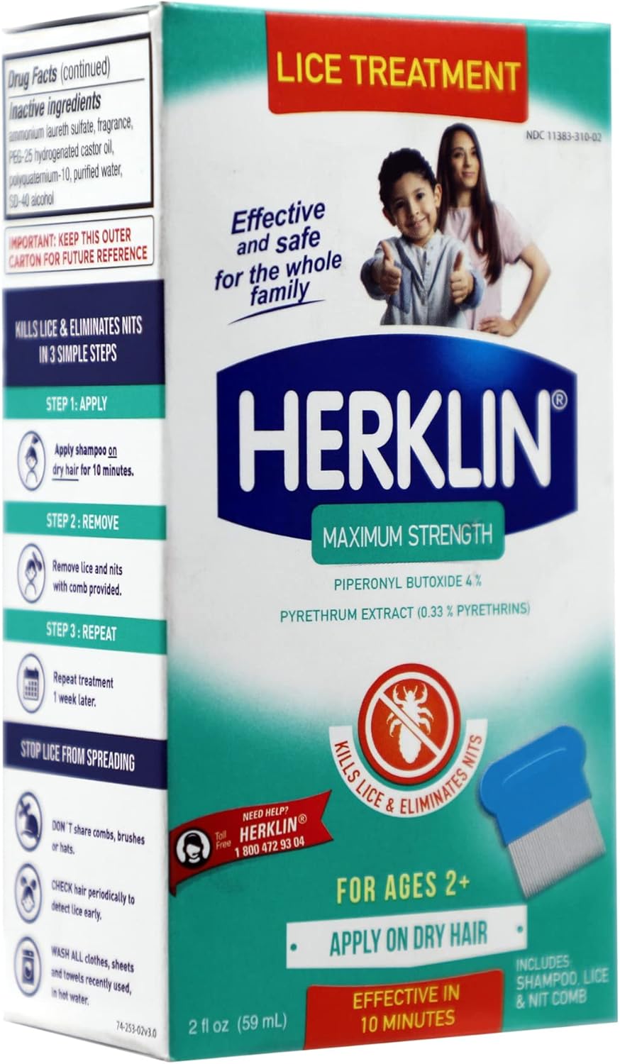 HERKLIN Lice Treatment Shampoo, Maximum Strength-732363532101-LR-355667-6-LR eShop