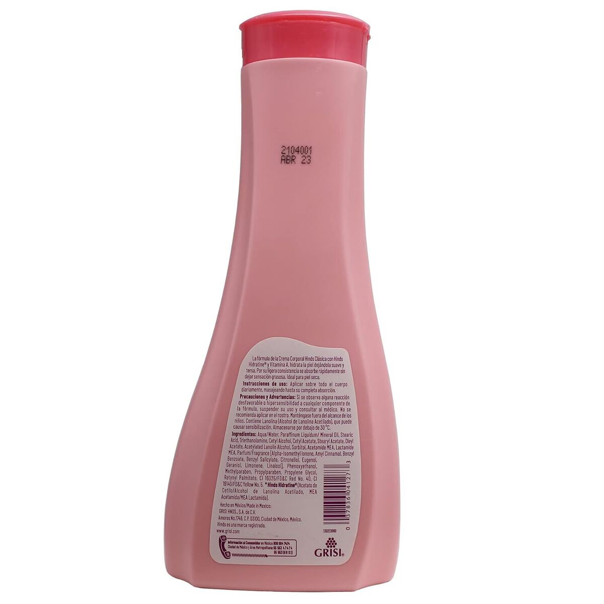 Hinds Classic Pink Hydrating Lotion with Vitamin A for Dry Skin-037836041273-LR-355657-2-LR eShop