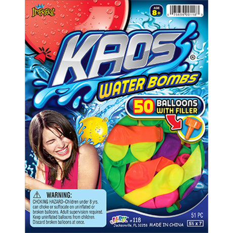 BALLOON WATER BOMBS 50ct