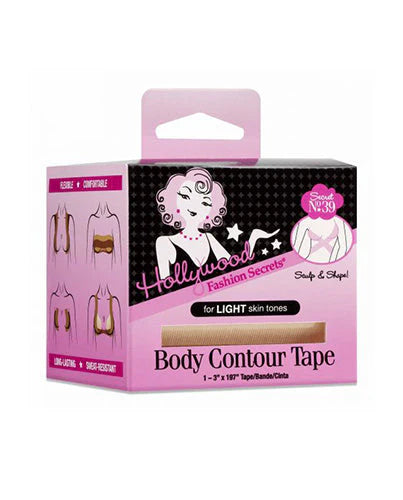 Hollywood Fashion Secrets Body Contour Tape, Light-074764315069-LR-352989-1-LR eShop