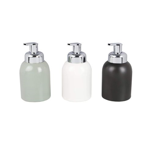 Home Basics Foaming Ceramic Soap Dispenser, Assorted Colors, 13.5 oz-886466352705-LR-341198-1-LR eShop