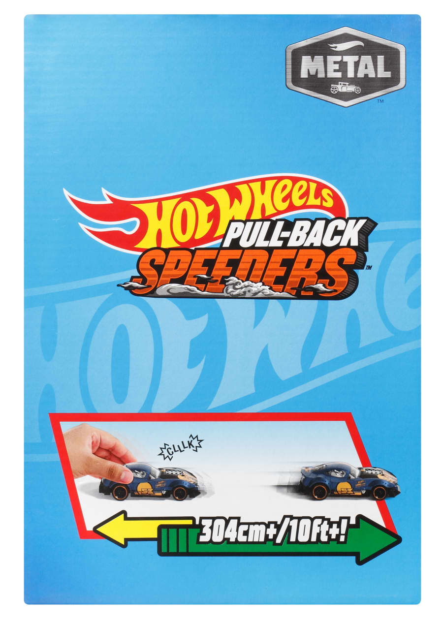 Hot Wheels Pull-Back Speeders Toy Car - Assorted-194735255177-LR-363482-6-LR eShop