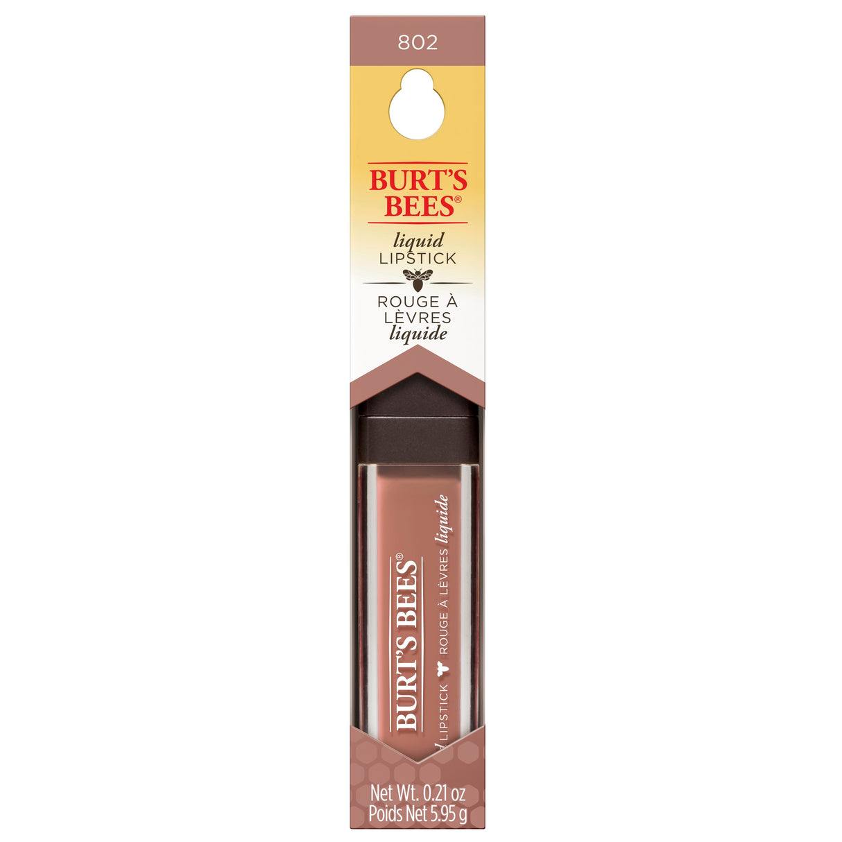 Burt's Bees 100% Natural Moisturizing Liquid Lipstick, Niagara Nude