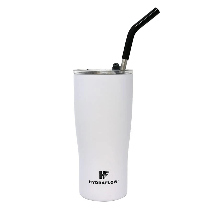 HYDRAFLOW Capri Tumbler, 30 oz - White-840034218695-LR-356189-1-LR eShop