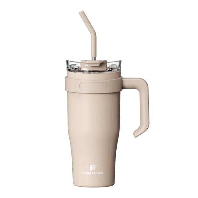 HYDRAFLOW Capri Tumbler with Handle, 30 oz - Sand-197549316584-LR-356170-1-LR eShop