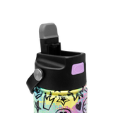 HYDRAFLOW Kids Hybrid Bottle with Boot, 14 oz - Retro Girl-840034296723-LR-356190-2-LR eShop