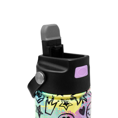 HYDRAFLOW Kids Hybrid Bottle with Boot, 14 oz - Retro Girl-840034296723-LR-356190-2-LR eShop