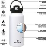 HYDRAFLOW Kids Hybrid Bottle with Boot, 14 oz - Retro Girl-840034296723-LR-356190-3-LR eShop