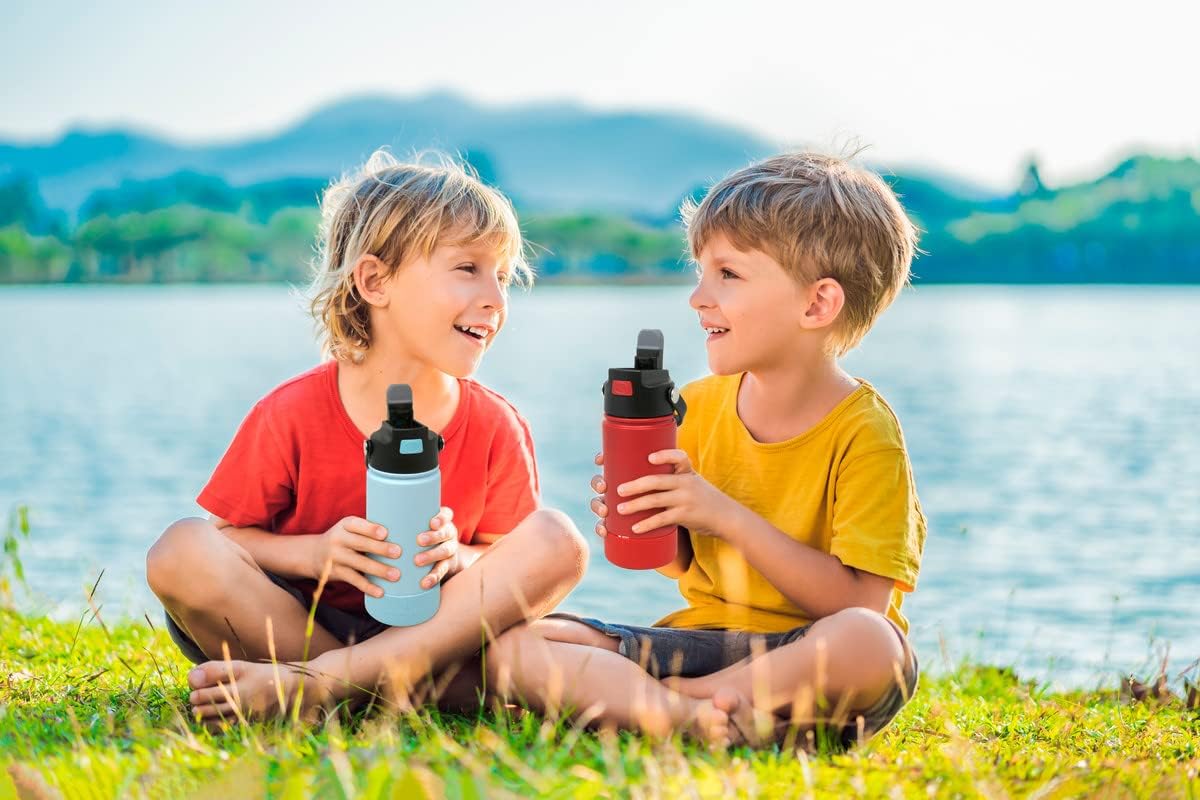 HYDRAFLOW Kids Hybrid Bottle with Boot, 14 oz - Retro Girl-840034296723-LR-356190-6-LR eShop