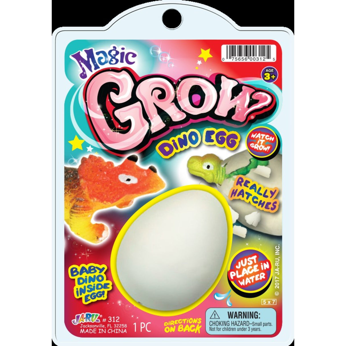 Magic Grow Dino Egg Ja-Ru.