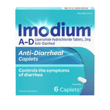 Imodium A-D Loperamide Hydrochloride Diarrhea Relief Caplets, 6 count-300450295095-LR-358671-1-LR eShop