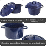 Imusa Blue Enamel Stock Pot with Lid, 12 Quart-094046100619-LR-276790-2-LR eShop