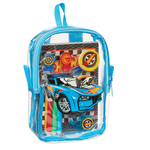 Inkology Hot Wheels Mini Back Pack Art & Activity Set-087508246062-LR-354247-1-LR eShop