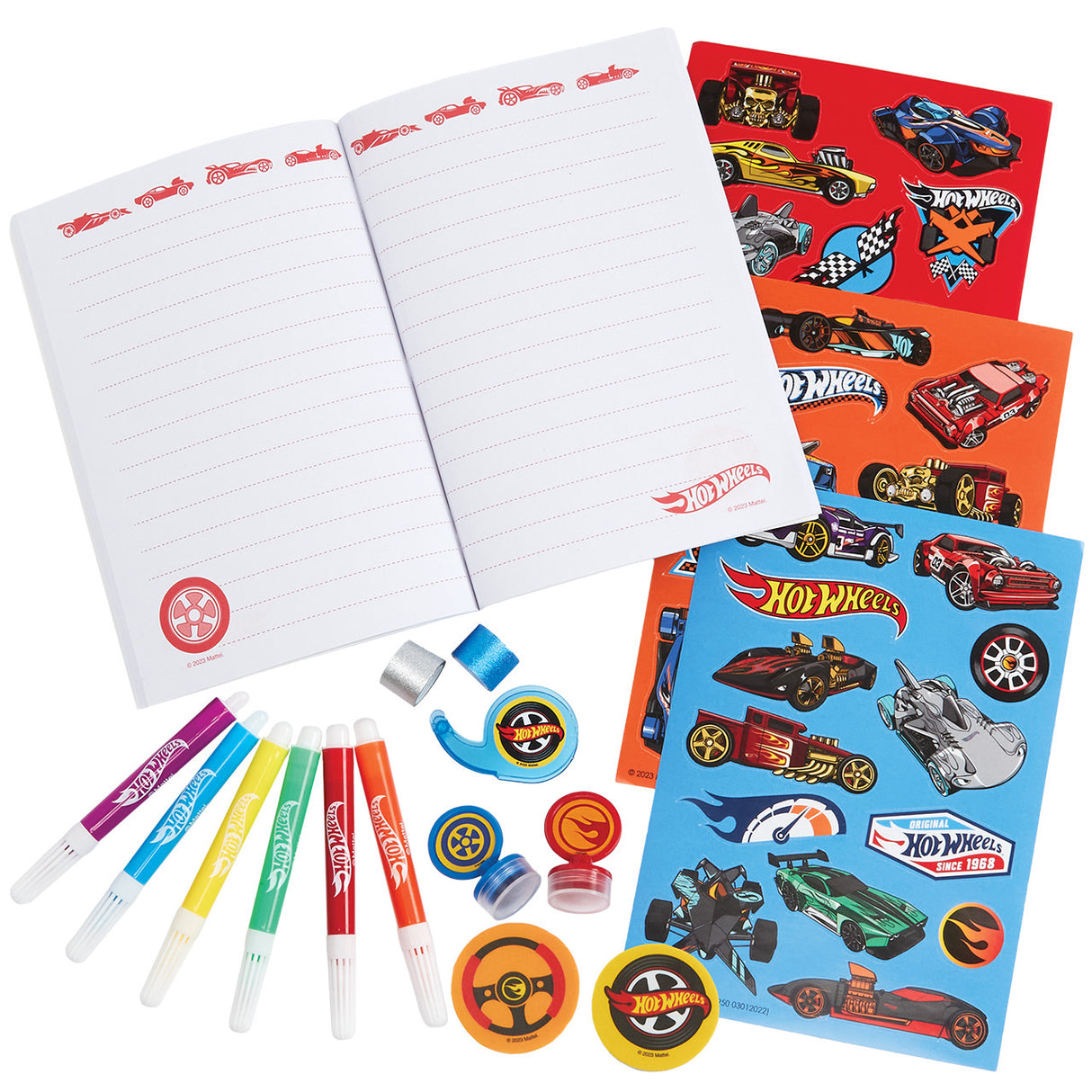 Inkology Hot Wheels Mini Back Pack Art & Activity Set-087508246062-LR-354247-2-LR eShop