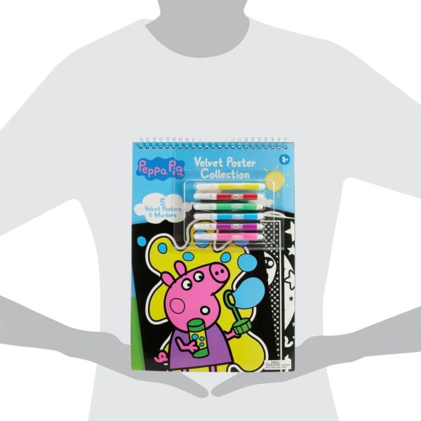 Inkology Velvet Poster and Marker Set - Peppa Pig-838157002932-LR-354256-3-LR eShop