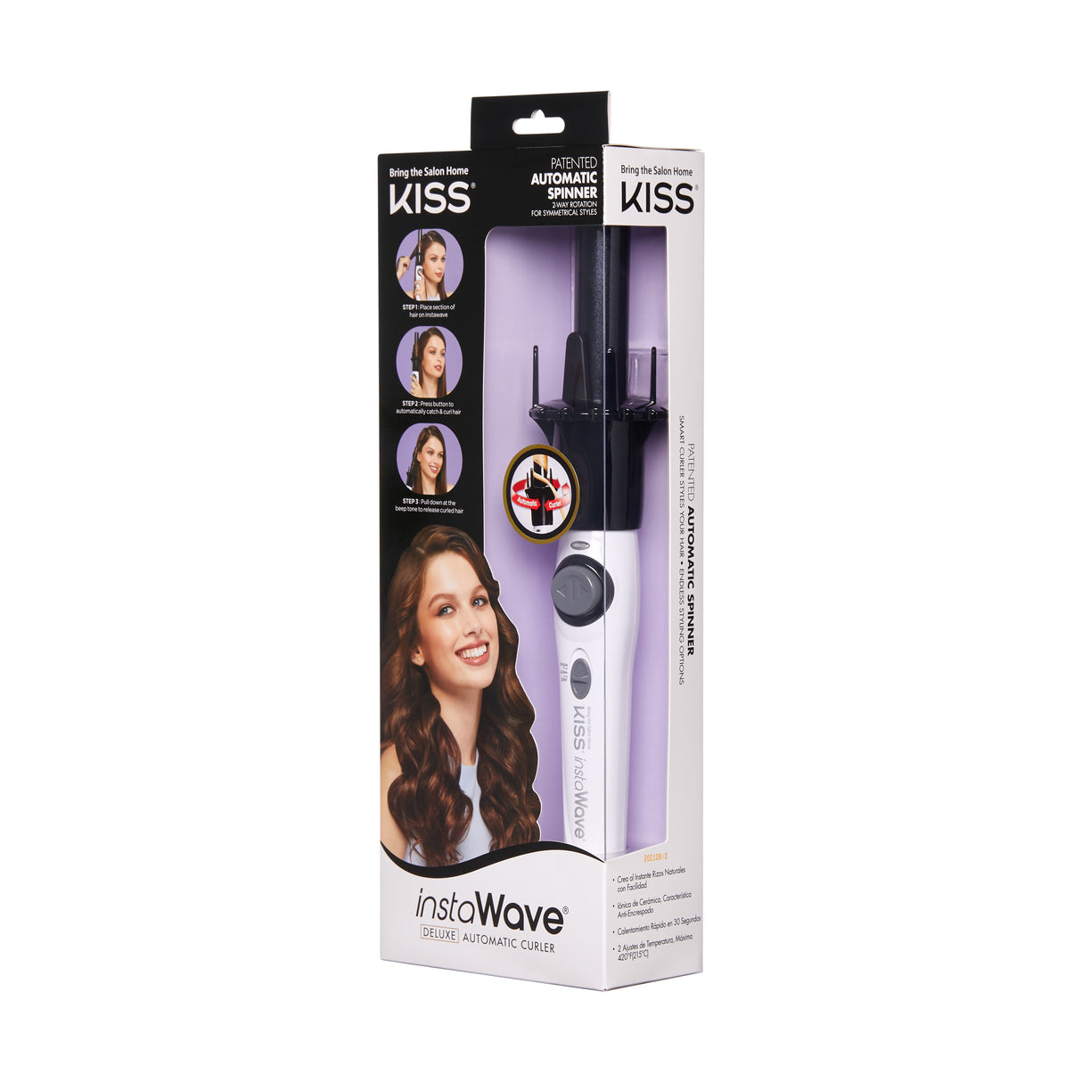 Instawave Automatic Hair Curler 1"-731509619805-LR-295441-5-LR eShop
