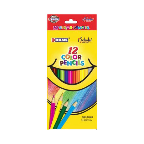 iScholar Color Pencils, Assorted Colors, 12-Pack of Pencils (22212)-816124015567-LR-185520-1-LR eShop