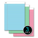 iScholar iQ Pastel Writing Pads, 3 count - Assorted Pastels, 8.5″ x 11.75″-816124014270-LR-354420-3-LR eShop
