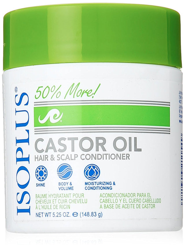 ISOPLUS Castor Oil Hair & Scalp Conditioner, 5.25 oz-021306211549-LR-237311-1-LR eShop