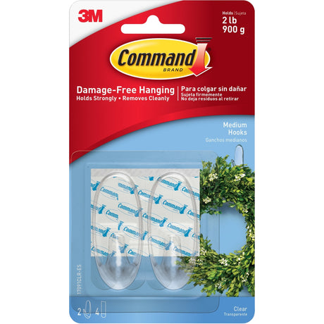 COMMAND HOOK 2 MIN 4CLR STRIPS