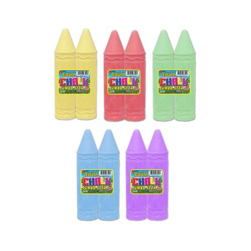 Ja-Ru, Inc. Jumbo Stix Sidewalk Chalk, 2 stix-075656035218-LR-300328-1-LR eShop