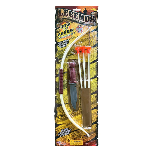 JA-RU Legends of the Wild West Bow and Arrow Set, 7 pieces-075656025950-LR-263691-1-LR eShop