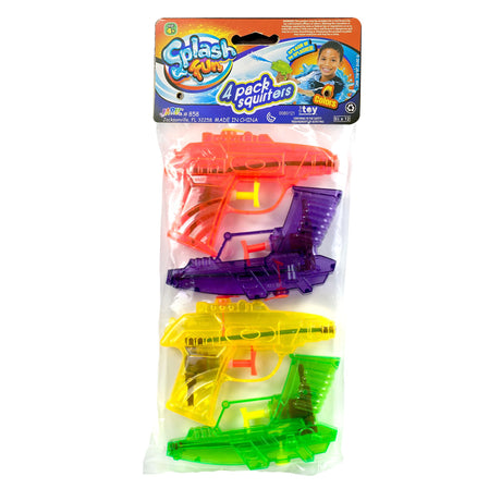 JA-RU Splash Fun Water Squirters, 4 count-075656008588-LR-108672-1-LR eShop