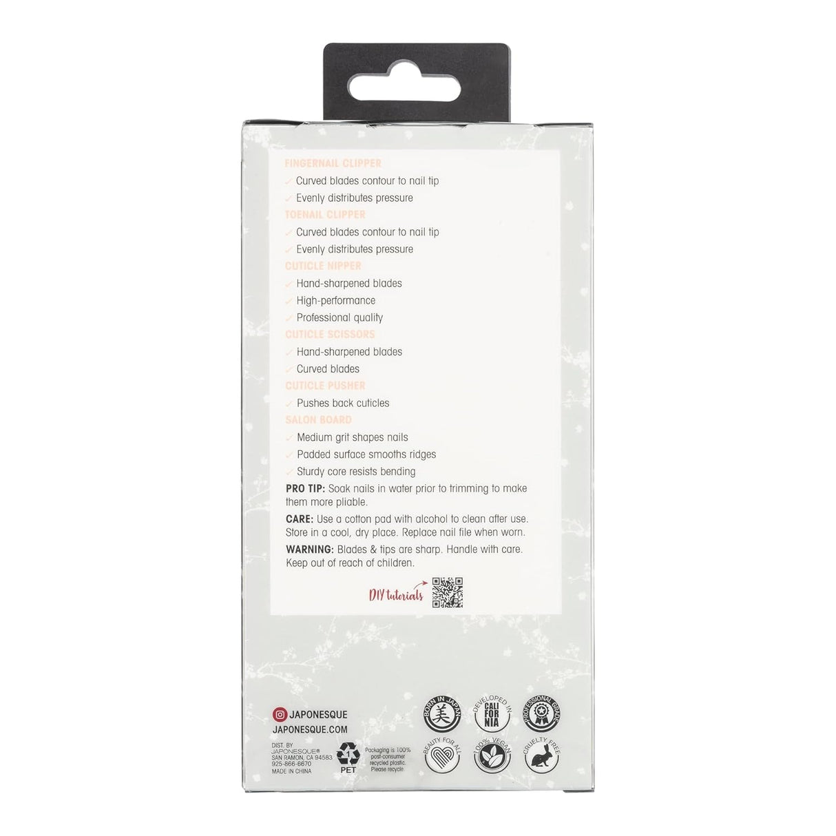 JAPONESQUE Manicure & Pedicure Kit Limited Edition, 6 count-639428599737-LR-342975-13-LR eShop