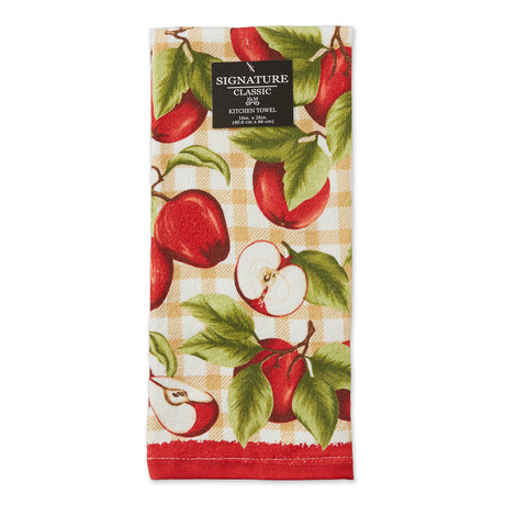 J&M Home Fashions Printed Velour Dishcloth - Red Apples-761450105577-LR-293792-1-LR eShop