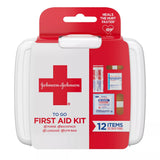 Johnson & Johnson First Aid To Go! Portable Mini Travel Kit, 12 pieces-381370082958-LR-355229-1-LR eShop