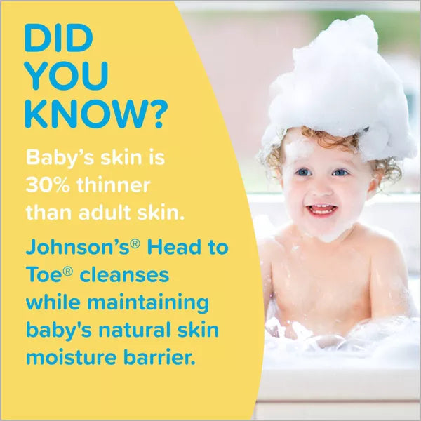 Johnson & Johnson's Head-To-Toe Gentle Baby Body Wash & Shampoo, Travel Size-381371190164-LR-355425-4-LR eShop