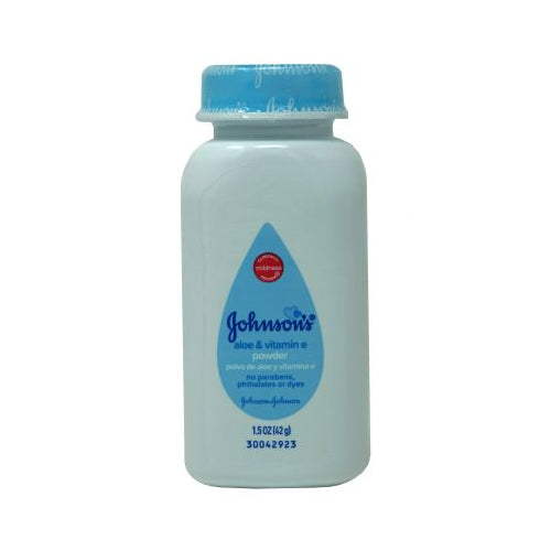 Johnson’s Baby Powder Cornstarch Aloe & Vitamin E, 1.5 oz-381370052562-LR-340581-1-LR eShop