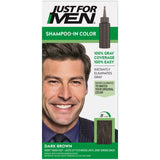 Just For Men Shampoo-In Hair Color For Men - Dark Brown H-45-011509049346-LR-262959-1-LR eShop