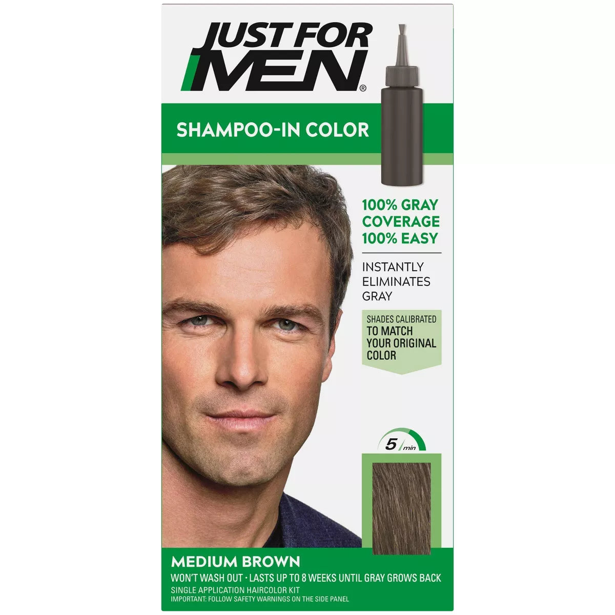 Just For Men Shampoo-In Hair Color - Medium Brown H-35-011509049339-LR-225326-1-LR eShop