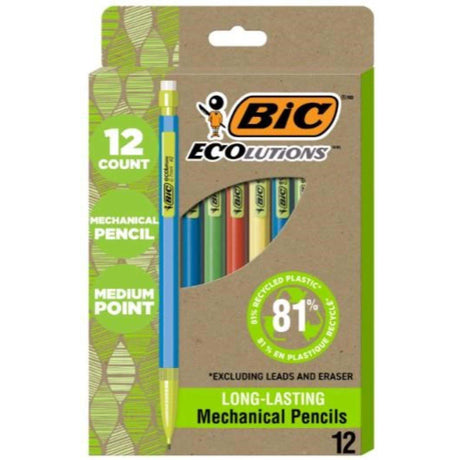 BIC ECOLUTIONS MECHAN 12PK