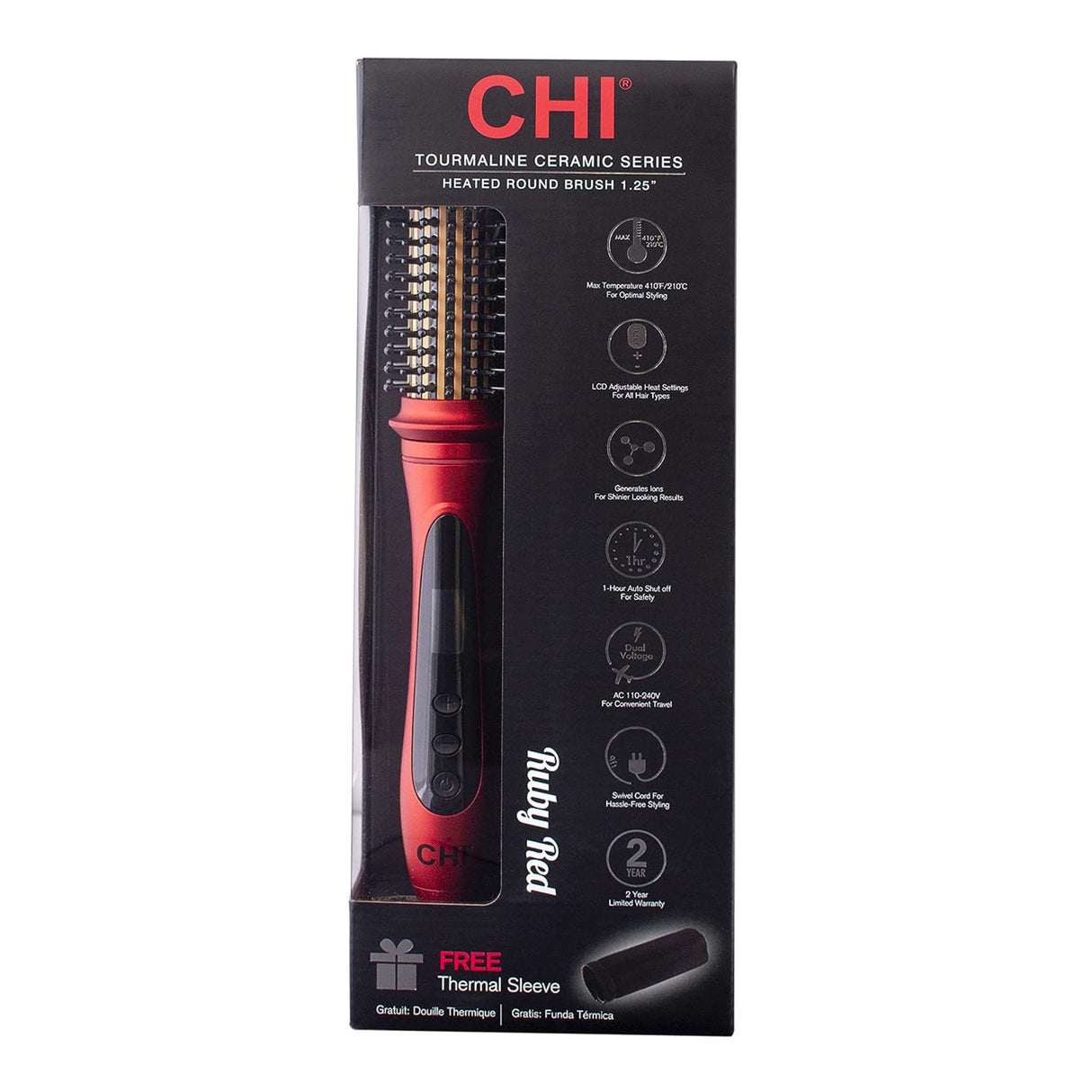 CHI TRMLN HEATED BRUSH 1.25"