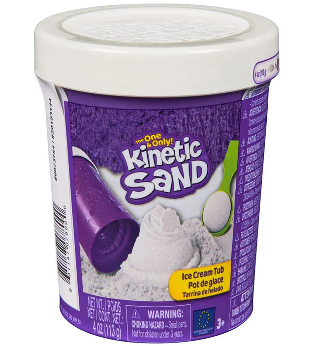 Kinetic Sand Beach Set Ice Cream Tub - White, 4 oz-681147055476-LR-357549-1-LR eShop