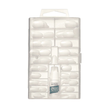 KISS 100 Full-Cover Nails - Active Oval-731509160048-LR-161801-2-LR eShop