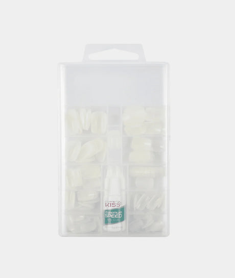 KISS 100 Full-Cover Nails - Short Square-731509200195-LR-170985-2-LR eShop