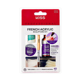 KISS Acrylic French Manicure Fake Nails Sculpture Kit - Natural-731509000030-LR-138440-1-LR eShop