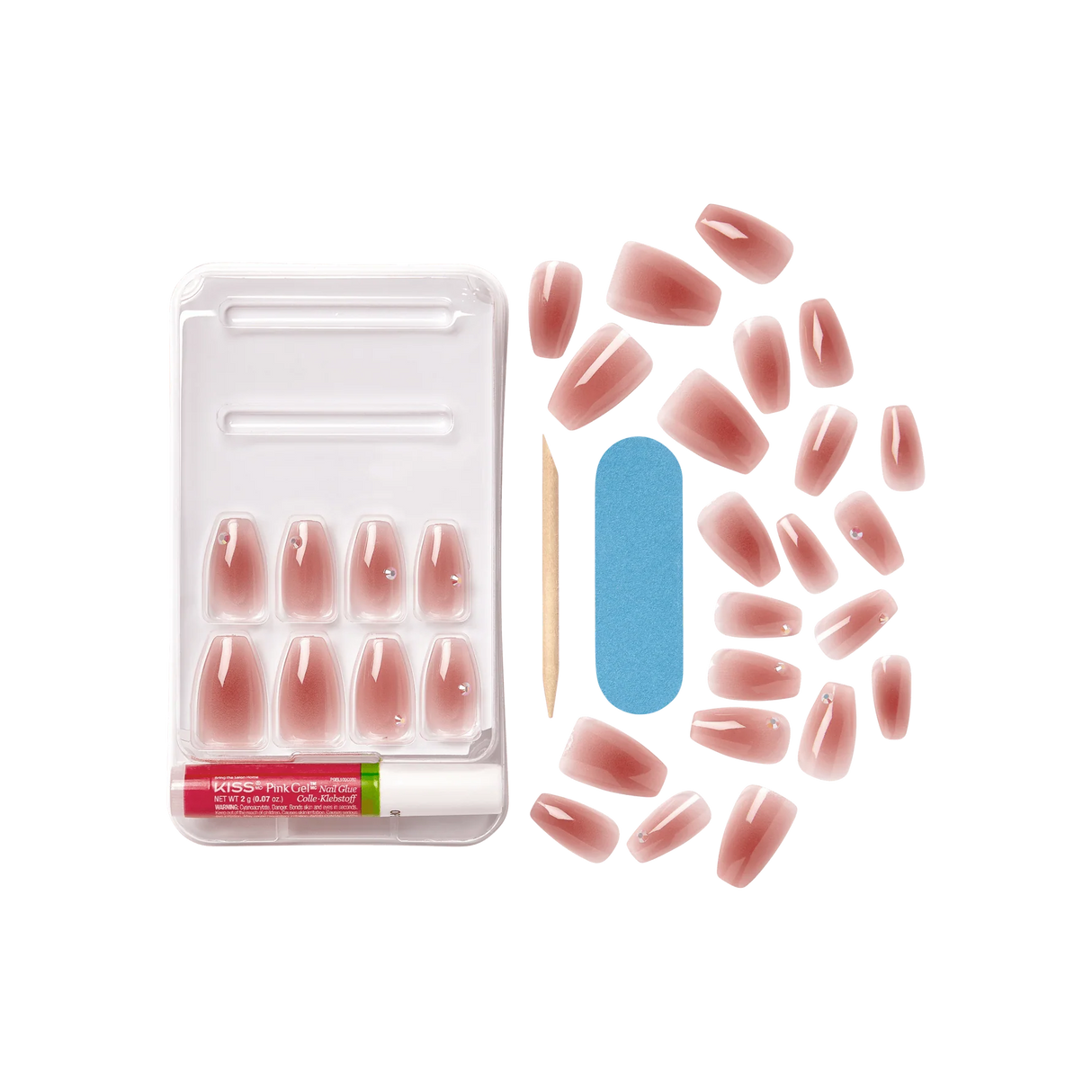 KISS Bare but Better Premium Fake Nails - Shine-731509913606-LR-351977-3-LR eShop