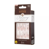 KISS Classy Premium Long Square Glue-On Fake Nails - Stunning!-731509865875-LR-346815-6-LR eShop