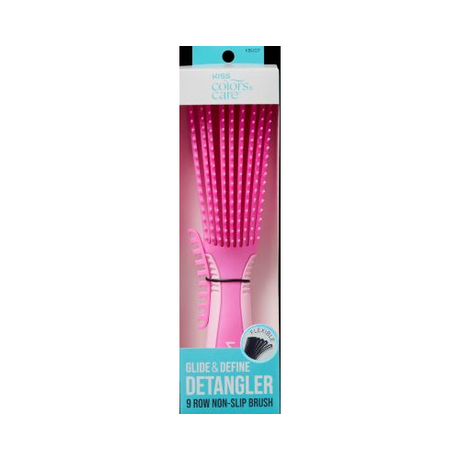 KISS COLORS & CARE EZ GLIDE DETANGLING BRUSH, LARGE, PINK-731509868111-LR-346049-1-LR eShop