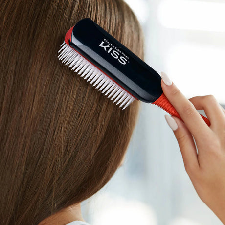 KISS Colors & Care Glide & Define Non-Slip 9 Row Detangling Brush-731509842029-LR-354835-2-LR eShop