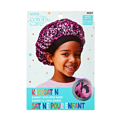 KISS Colors & Care Kids Satin Wide Band Bonnet - Assorted-731509869194-LR-346051-1-LR eShop