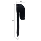 KISS Colors & Care Power Wave Silky Durag, One size - Black Satin-731509772135-LR-354815-2-LR eShop