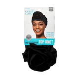 KISS Colors & Care Pre-Tied Top Knot Turban, One Size - Black-731509842203-LR-354842-1-LR eShop